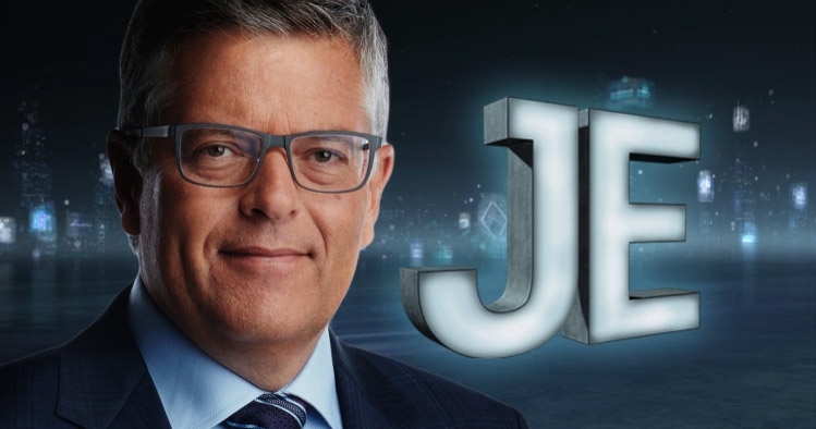 J.E. TVA logo Émission avec Paul Larocque