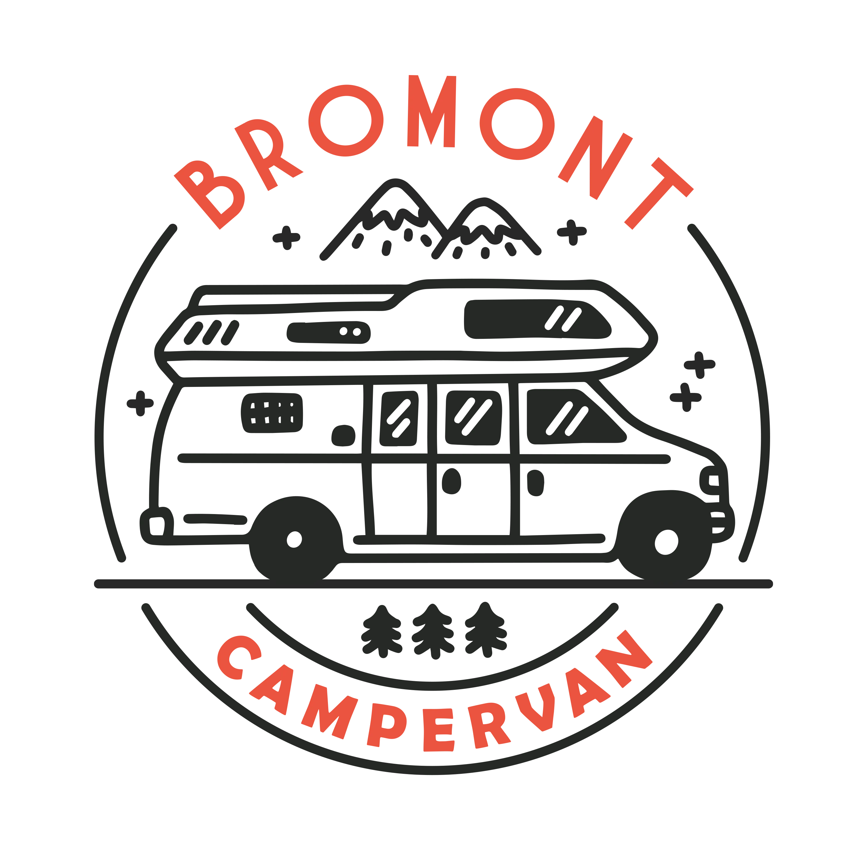 Logo Bromont Campervan
