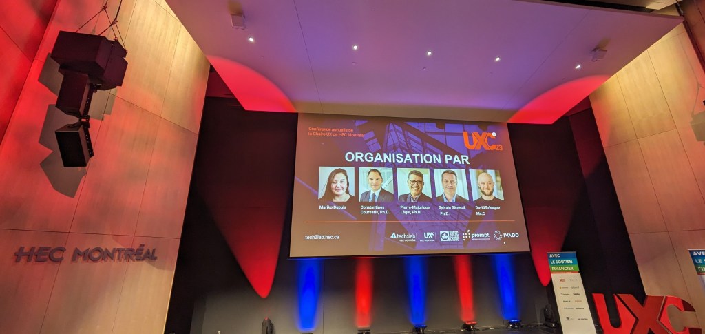 UXC Montréal - organisateurs